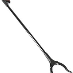 IMUU Extra Long Pickup Aid Trash Picker Upper, Heavy Duty Trash Grabber Pickup Stick, Rotating Hand, Long Pick up Helping Reach Hand Stick Claw Trash Arm Grip for Garden, Picnic (Black)-3