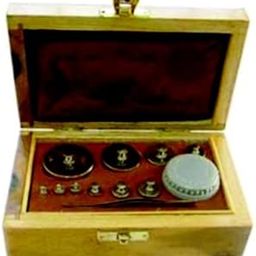 AjantaExports Analytical weight box 200 grams weight set Precision weights Calibration weights Laboratory weight set Weights for analytical balance 200g weight kit Measurement standards-6