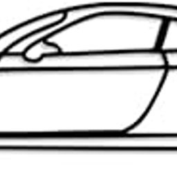 NORTH KAISER Sports Car Metal Wall Art - Automotive Silhouette Decoration - Minimalist Sculpture for Garage, Man Cave or Bedroom - Indoor/Outdoor (38'' x 10.6'' / 96 x 27 cm)-image-35