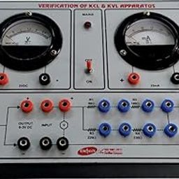 Verification of KCL & KVL Apparatus (Kirchhoff's Law) With 2 Analog meters & DC Regulated Power Supply-picture-12