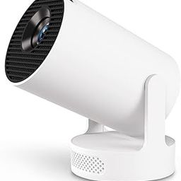 Mini Projector, HY300 Ultra Portable Projector, Support 4K 1080P Dual Band WIFI6 5G Wireless 5.4 Bluetooth Android 11, 180° Rotation, Auto Keystone Correction, Video-image-10