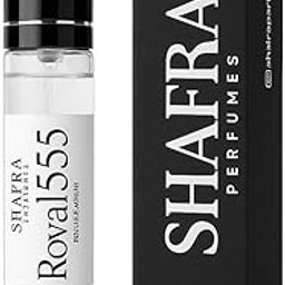 Shafra Unisex Perfume – Long Lasting Fragrance for Men & Women, Pocket Perfume, 10 ml Travel Size Scent for Everyday Use – Elegant & Refreshing Aroma 10 Ml, Royal 555)-10