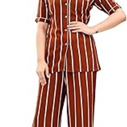 Comfortable and Stylish Women's Printed Night Suit Set - Soft Cotton Pajama Set with Cute Floral or Graphic Print, Relaxed Fit Sleepwear for All Seasons, Perfect for Lounging and Sleeping-image-70