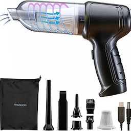 PROODOS Portable Car Vacuum Cleaner with Blower Wireless Car Accessories | 7000Pa Suction Power | 2-in-1 Vacuum & Blower | 120W Power | 42000 RPM | 4000mAh Battery (Black) 6-Months Warranty-image-68