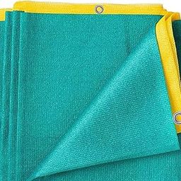HDPE Nets 3x15 Mtr Green Shade Net 90% UV Protected for Floriculture, Ornamental Plants, Gardening Multipurpose with Attached Eyelets on Every Meter, 9.85 Ft x 49.25 Ft (3 Meter x 15 Meters)-picture-31