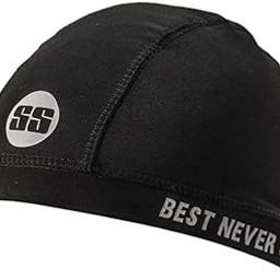 Sareen sports Polyester Ss Cricket Helmet Skull Cap For Men's & Boys's, Free Size, Black-image-76
