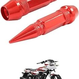 LOVMOTO Universal 2PC Spiked Aluminum Stem Valve Caps Dustproof Tire Wheel Stem Caps for Cars,SUVs,Trucks Bicycles and Motorcycles Comfortable with Phoe-nix-image-22
