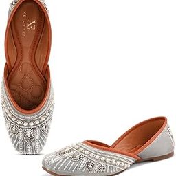 Jutti | Handcrafted Ethnic Punjabi Jutties with Intricate Bead & Sequin Embellishments | Comfortable & Stylish Footwear for Girls & Women-picture-35