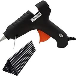 5 Black Glue Sticks and 40W Hot Glue Gun Constant Temperature, Hot Glue Gun and Fast Preheating Hot Glue Guns with Leakproof Technology for Crafts & DIY Projects AC100-240V-image-26