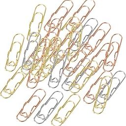 CLUB BOLLYWOOD®30Pcs Paper Clips Metal Pen Holder School Supplies Gifts Set for School Kids|Books | Accessories | Bookmarks'|30Pcs Paper Clips-image-24