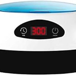 zhart 750ML Capacity Digital Ultrasonic Cleaner Machine Cleaner Tank with Timer for CD DVD Glasses Jewellery Watches Utensils Diamonds Rings Eyeglasses Sunglasses Dentures ZU-603-28