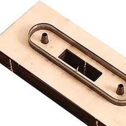 BNF® Wood Leather Cutting Die Cutter Leather Craft Template for Jewelry Making 8cmx1.8cm Crafts Leather Crafts Leathercraft Tools | Other Leather Tools-image-40
