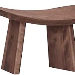 LOOM TREE® Meditation Bench Handmade Low Seat Wooden Chair for Prayer Adult Meditations Walnut M | Fitness, Running & Yoga | Yoga & Pilates | Pilates Accessories-image-5