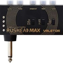 Rushead Max USB Chargable Portable Pocket Guitar Bass Headphone Amp Carry-On Bedroom Plug-In Multi-Effects-20
