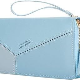 Women's Long Wallet Tassel PU Leather Multi- Slots Girls Zipper Coin Large Purse-picture-22