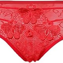 Women's Soft Underpants Mesh Underwear Ladies Lingerie Bikini Panties Red | Womens Clothing |Intimates & Sleep |Panties-picture-32