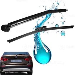 AutoClean Rear Wiper Arm Blade Set For B(m) w X1 Old 2009-2015 E84 (Metal Type) (Windshield Washer Tablet Free)-15