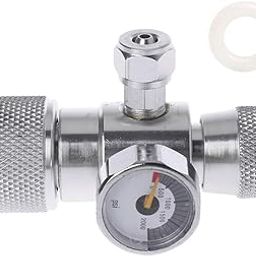 TERNCOEW 22mm/0.87"" Diameter CO2 Pressure Gauge JIS M22-14 Regulator Manometer Over 1500PSI Cylinder Reducer Used For Industrial-image-18