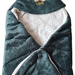 Multipurpose Hooded Baby Wrapper & Blanket | Lightweight & Travel-Friendly Swaddle Wrap for Newborns | Soft & Breathable | Unisex | Pack of 1-image-29