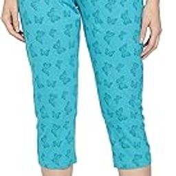 Women's Cotton Printed Green Capri (Offer at Checkout)-picture-32