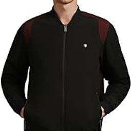 Men's Polyester Standard Length A-Line Coat-image-92