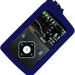 usastar-SNK Premium Soft Silicone case for Medtronic Minimed Insulin Pump 630G/ 640G/ 670G/770G /780G(All Model) (Navy)-26