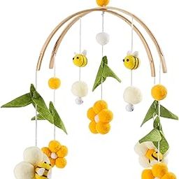 LOOM TREE® Musical Crib Mobile Bed Toy Rattle Activity Toy for Stroller Pram Gifts 39x23.3cm | Nursery Dãƒâ©Co | Mobiles-12
