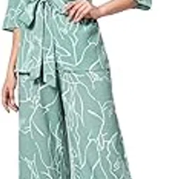 leriya fashion Women Formal Floral Printed Rayon Western Co-ord Set for Women(Available in 2XL and 3XL)-picture-45