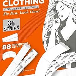 36pcs Double Sided Tape for Clothes Tape Hem Tape, Body Tape Skin, Bra Tape, Double Sided Tape Clothes to Skin, Clothing Tape, Skin Tape, Dress Tape Fabric to Skin, Shape Tape-image-76
