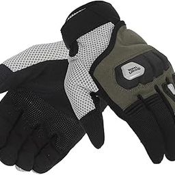 Royal Enfield Rambler V3 Cycling Riding Gloves|TPR Knuckle Protectors for Protection Against Impacts and Abrasion|100% Polyester Air Mesh|Poly Stretch Fabric for Comfortable Fit Olive L 22Cm-image-59