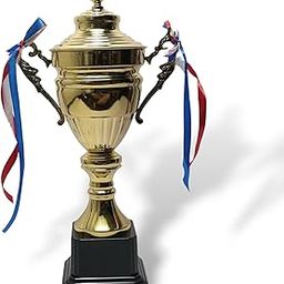 ArtRight Mercurial Trophy for Football Champions - Football Trophy Cup for Winners (Big Size) ; Golden Award for Winners-20