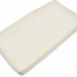 American Baby Company Heavenly Soft Chenille Fitted Contoured Changing Pad Cover,Ecru-image-44