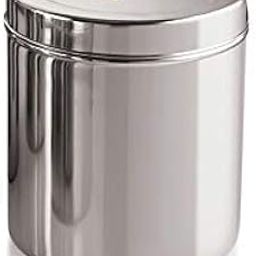Neelam Stainless Steel 22 Gauge Deep Dabba - 2600 ml, 1 Piece, Silver – Durable and Elegant Food Storage Container, Ideal for Storing Grains, Snacks, Leftovers, Perfect for Daily Use, Easy to Clean.-11