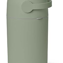 Magic Magestic Diaper Pail - 100% Odor-Free System with Child-Safe Lock, No Special Bag Required, No Smell Nappy Bin, Easy To Use, Works with Regular Trash Bags, 25 Diapers Capacity, Lichen-0
