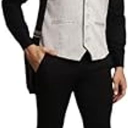 Men's Grey1 Velvet Solid Medium Sleeveless Nehru Jacket with welt pockets-picture-16