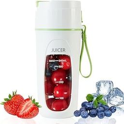 PARYAVARAN Blender Machines Cup For Smoothies And Shakes Mini Fruit Mixer Cup 8 Blades Juicer USB Rechargeable 340ML Electric Juicer-image-87