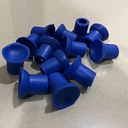 Valve Grinder Rubber Suction, Cup Size 20mm for car Segment, Blue, Pack of 8pc-28