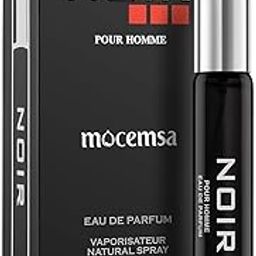 Mocemsa Noir Pour Homme Long Lasting Luxury EDP Perfume Travel Pack Fragrance Crafted in Spain, 25ml-picture-42
