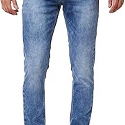 spykar Low Rise Super Slim Fit Blue Jeans for Men-picture-37