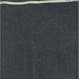 Megisha Premium Mens Black Pick and Pick Self Design Trouser Fabric 1.20 Meter (Black,Free Size-Brand MEGISHA)-picture-36