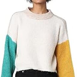 Women's Polyester Blend Round Neck Sweater-image-73