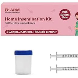 B-Arm Home Insemination Kit (Pack of 2) with 2 Catheters, 2 Syringes & 1 Reusable Collection Cup | Self Insemination Kit for Women | Get Pregnant with Our IVI/IUI Kit | Supports Pregnancy Naturally-picture-2
