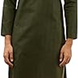 Mens Green Cotton Checks Kurta Pyjama Set-image-28