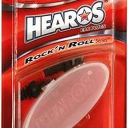 Hearos Earplugs Rock 'n Roll Series with Free Case 1-Pair Foam-27
