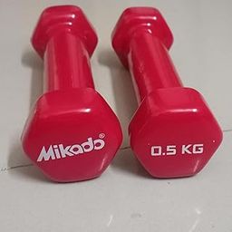 Mikado Vinyl Coated Dumbbells, 0.5 kg Pair-picture-11