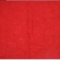 Woollen Prayer Mat for Puja, Red, 24 x 20 inch, Traditional Aasan for Ground Worship (3)-image-53