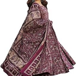 Women's Rayon Viscose Anarkali Printed Kurta with Pant & Dupatta-image-58