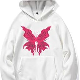 Cute Hoodie Sweatshirt Anime Girl Women Causal Stylish Latest Black Lavender Beige Peach White Maroon-image-79