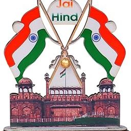 AllExtreme EXIF08 Indian Flag For Office Desk, Table & Room Universal Showpiece Emblem Car Dashboard Decoration-image-11