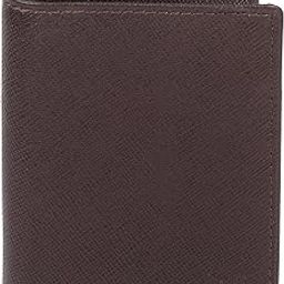 Leather Trifold Wallet for Men (Brown)-image-84